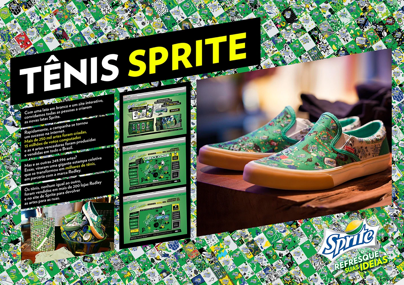 tênis sprite